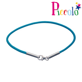 Piccolo APAL-T turquoise katoenen basis armband