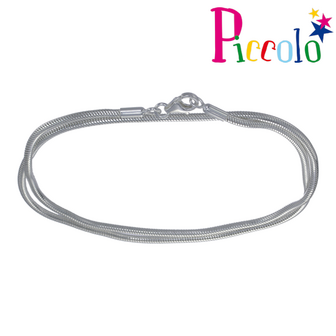 Piccolo APCM zilveren collier