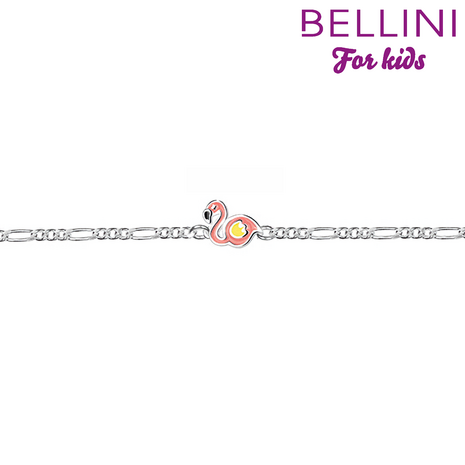 Bellini 573.068 - bedelarmband flamingo