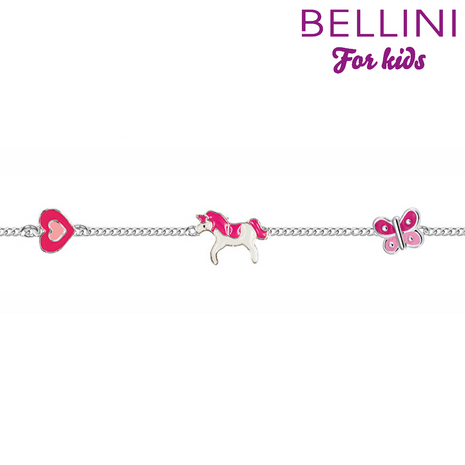 Bellini 573.066 - bedelarmband eenhoorn