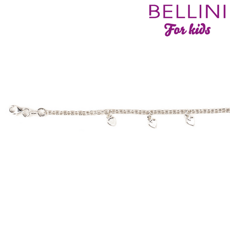 Bellini 573.034 - bedelarmband 3 hartjes