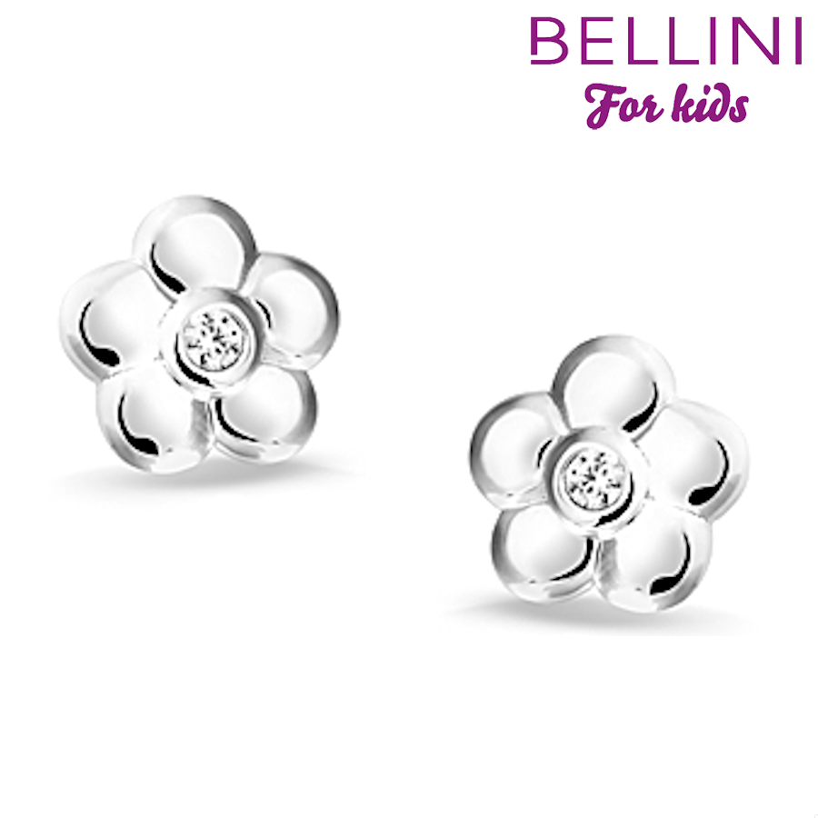 Aankoop oppakken eer Bellini 575.014 - zilveren kinder oorbellen bloem - KidsJewels